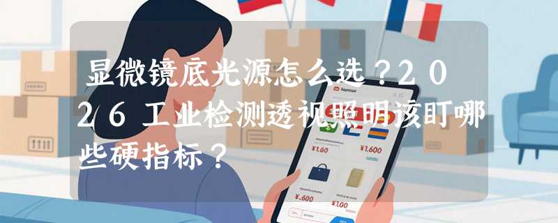 显微镜底光源怎么选？2026工业检测透视照明该盯哪些硬指标？