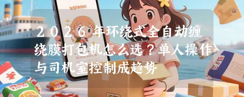 2026年环绕式全自动缠绕膜打包机怎么选？单人操作与司机室控制成趋势