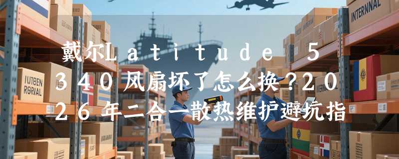 戴尔Latitude 5340风扇坏了怎么换？2026年二合一散热维护避坑指南