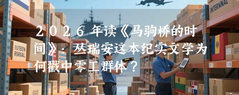 2026年读《马驹桥的时间》：丛瑞安这本纪实文学为何戳中零工群体？