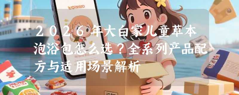2026年大白家儿童草本泡浴包怎么选？全系列产品配方与适用场景解析
