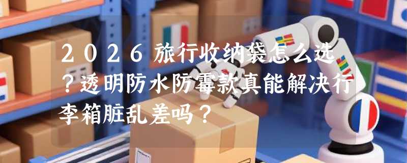 2026旅行收纳袋怎么选？透明防水防霉款真能解决行李箱脏乱差吗？