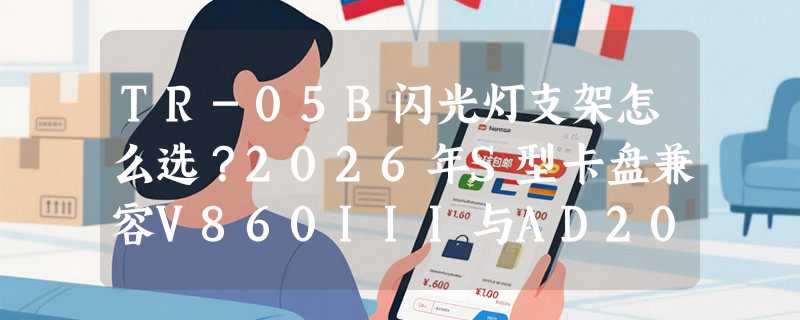 TR-05B闪光灯支架怎么选？2026年S型卡盘兼容V860III与AD200实测