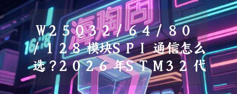 W25Q32/64/80/128模块SPI通信怎么选？2026年STM32代码适配要点