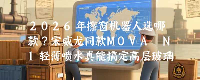 2026年擦窗机器人选哪款？宋威龙同款MOVA N1轻薄喷水真能搞定高层玻璃吗？