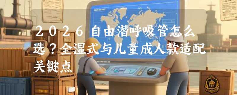 2026自由潜呼吸管怎么选？全湿式与儿童成人款适配关键点