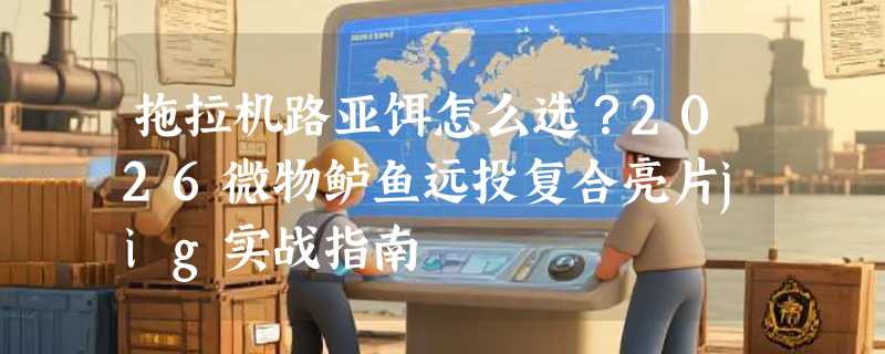 拖拉机路亚饵怎么选？2026微物鲈鱼远投复合亮片jig实战指南