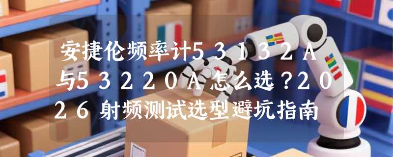 安捷伦频率计53132A与53220A怎么选？2026射频测试选型避坑指南