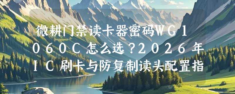 微耕门禁读卡器密码WG1060C怎么选？2026年IC刷卡与防复制读头配置指南