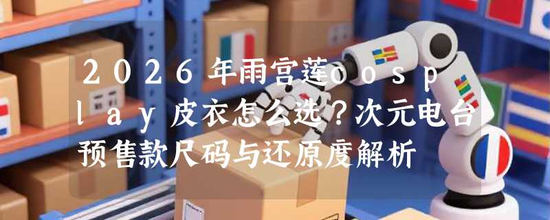 2026年雨宫莲cosplay皮衣怎么选？次元电台预售款尺码与还原度解析