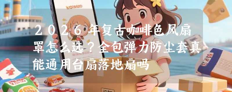2026年复古咖啡色风扇罩怎么选？全包弹力防尘套真能通用台扇落地扇吗
