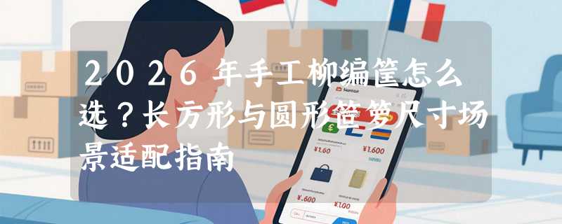 2026年手工柳编筐怎么选？长方形与圆形笸箩尺寸场景适配指南