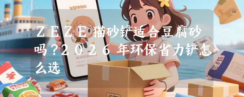 ZEZE猫砂铲适合豆腐砂吗？2026年环保省力铲怎么选