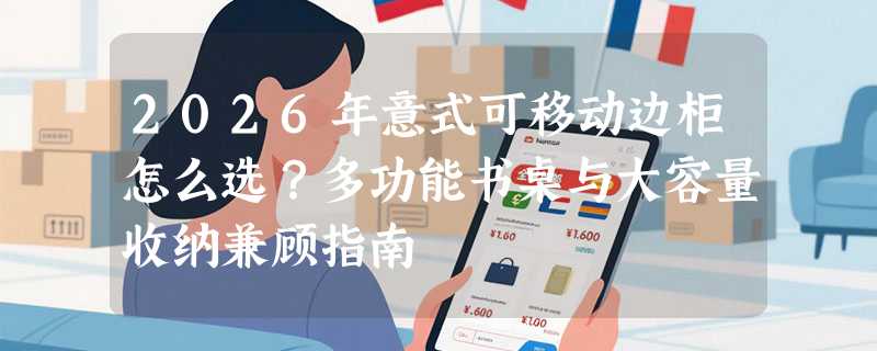 2026年意式可移动边柜怎么选？多功能书桌与大容量收纳兼顾指南