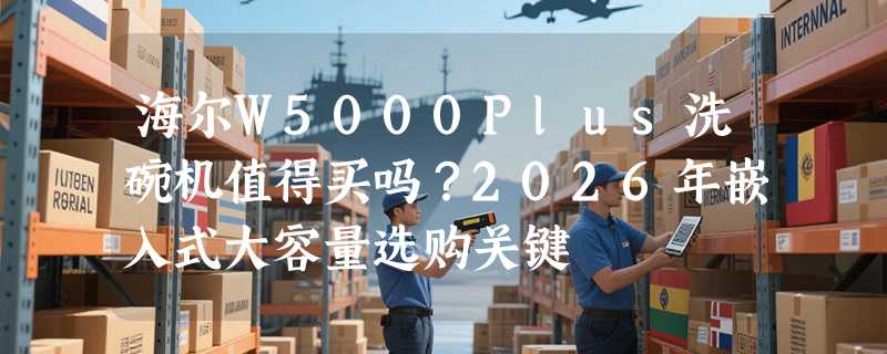 海尔W5000Plus洗碗机值得买吗？2026年嵌入式大容量选购关键