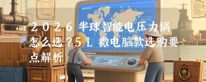 2026半球智能电压力锅怎么选？5L微电脑款选购要点解析
