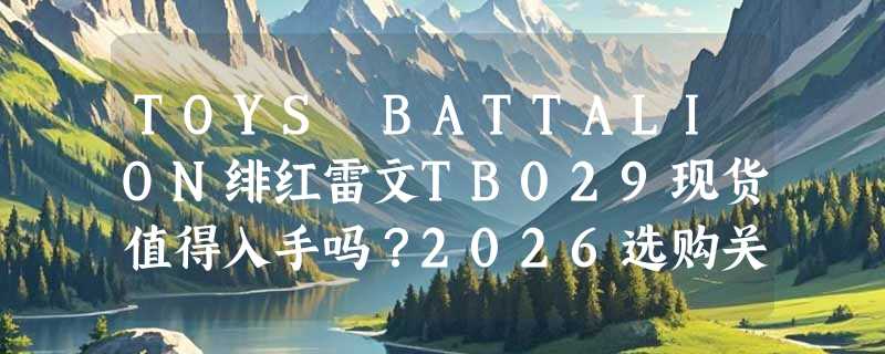 TOYS BATTALION绯红雷文TB029现货值得入手吗？2026选购关键看这三点