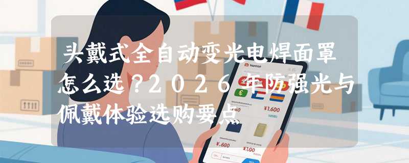 头戴式全自动变光电焊面罩怎么选？2026年防强光与佩戴体验选购要点