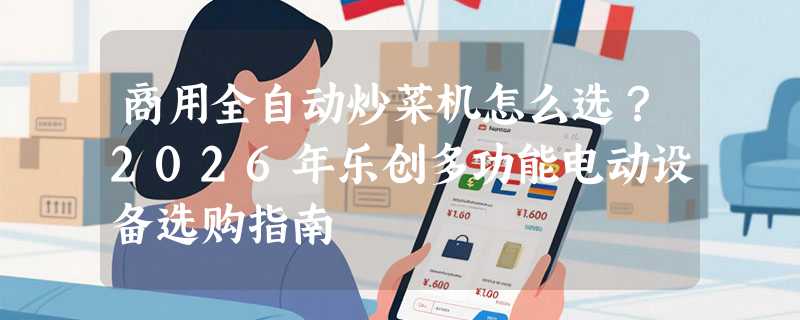 商用全自动炒菜机怎么选？2026年乐创多功能电动设备选购指南