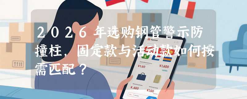 2026年选购钢管警示防撞柱，固定款与活动款如何按需匹配？