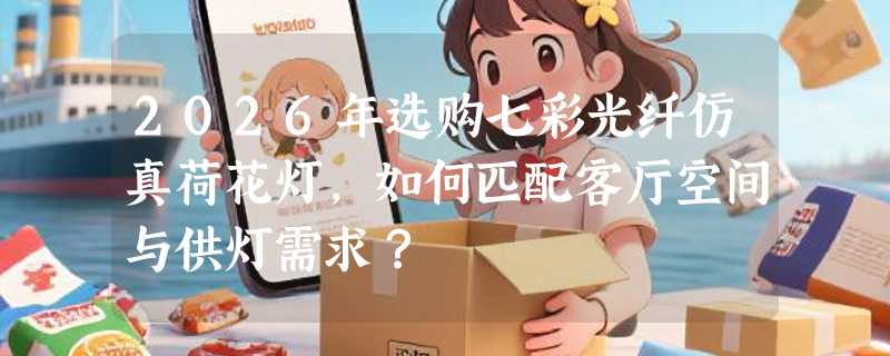 2026年选购七彩光纤仿真荷花灯，如何匹配客厅空间与供灯需求？