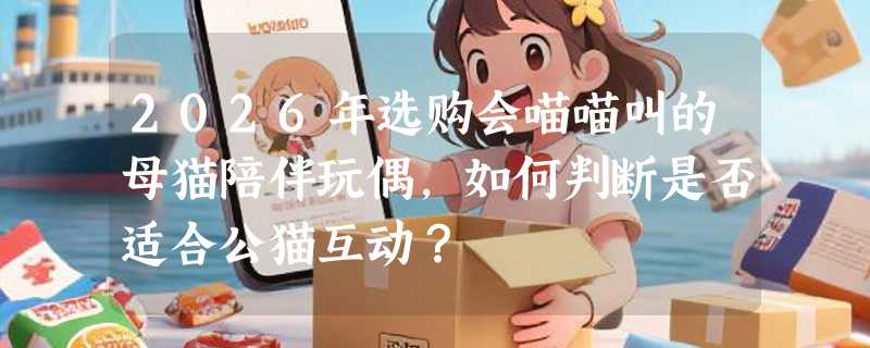 2026年选购会喵喵叫的母猫陪伴玩偶，如何判断是否适合公猫互动？
