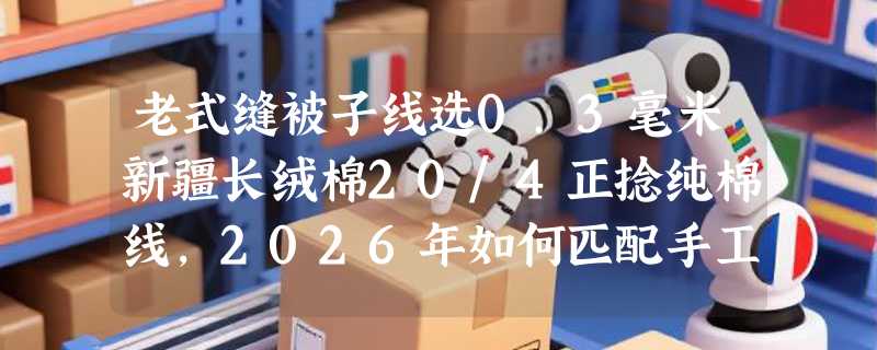老式缝被子线选0.3毫米新疆长绒棉20/4正捻纯棉线，2026年如何匹配手工需求？
