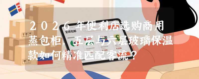 2026年便利店选购商用蒸包柜，五层与六层玻璃保温款如何精准匹配客流？