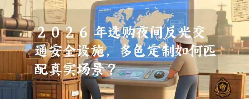 2026年选购夜间反光交通安全设施，多色定制如何匹配真实场景？