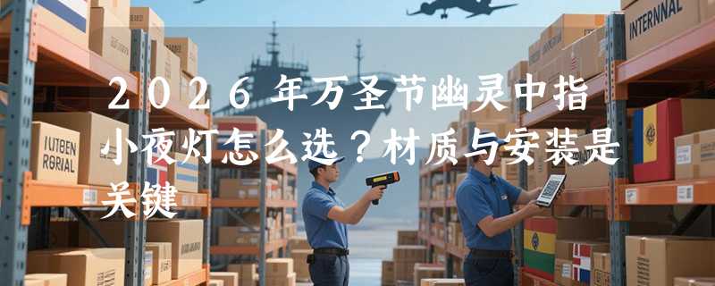 2026年万圣节幽灵中指小夜灯怎么选？材质与安装是关键