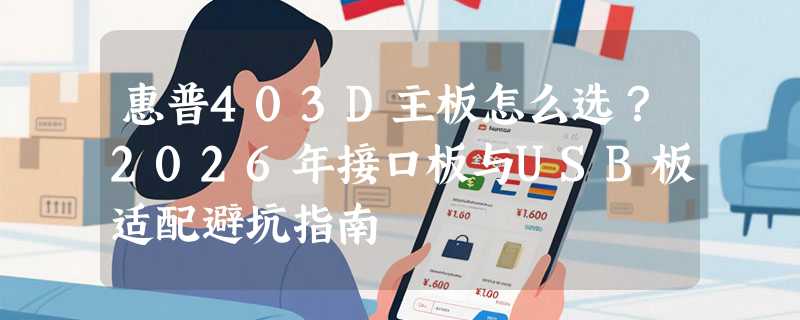 惠普403D主板怎么选？2026年接口板与USB板适配避坑指南