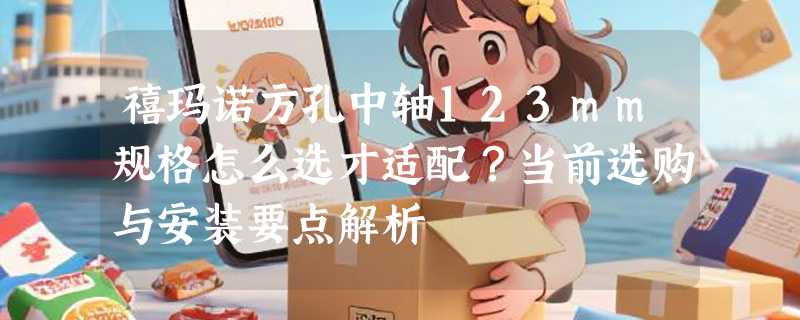 禧玛诺方孔中轴123mm规格怎么选才适配？当前选购与安装要点解析