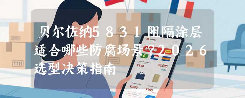贝尔佐纳5831阻隔涂层适合哪些防腐场景？2026选型决策指南
