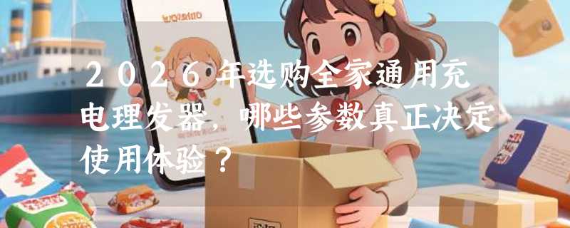 2026年选购全家通用充电理发器，哪些参数真正决定使用体验？