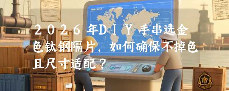2026年DIY手串选金色钛钢隔片，如何确保不掉色且尺寸适配？