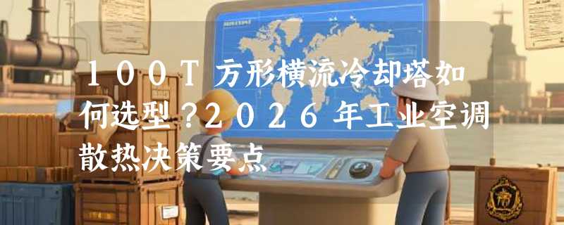100T方形横流冷却塔如何选型？2026年工业空调散热决策要点