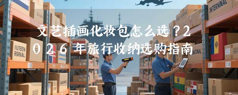 文艺插画化妆包怎么选？2026年旅行收纳选购指南