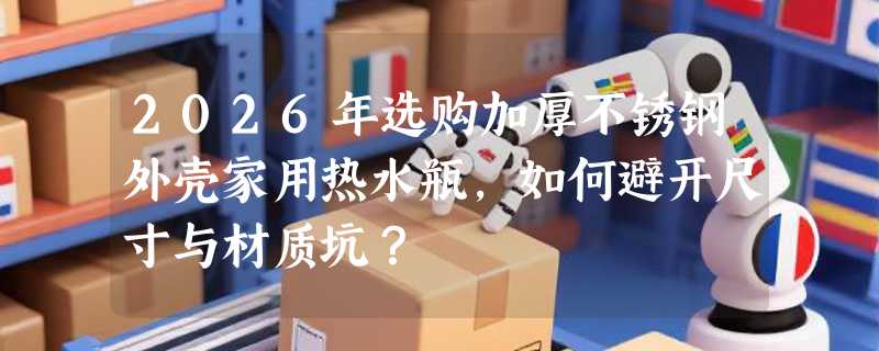 2026年选购加厚不锈钢外壳家用热水瓶，如何避开尺寸与材质坑？