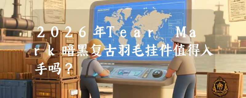 2026年Tear Mark暗黑复古羽毛挂件值得入手吗？