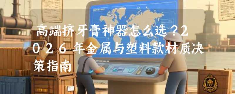 高端挤牙膏神器怎么选？2026年金属与塑料款材质决策指南