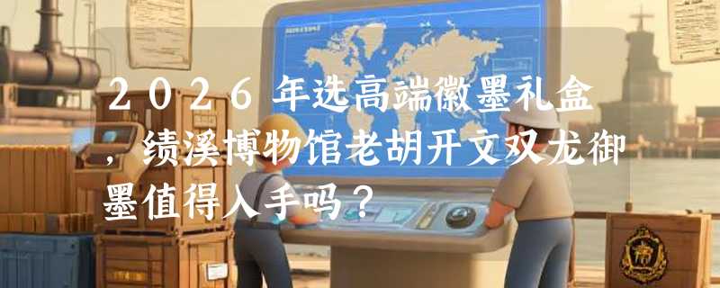 2026年选高端徽墨礼盒，绩溪博物馆老胡开文双龙御墨值得入手吗？