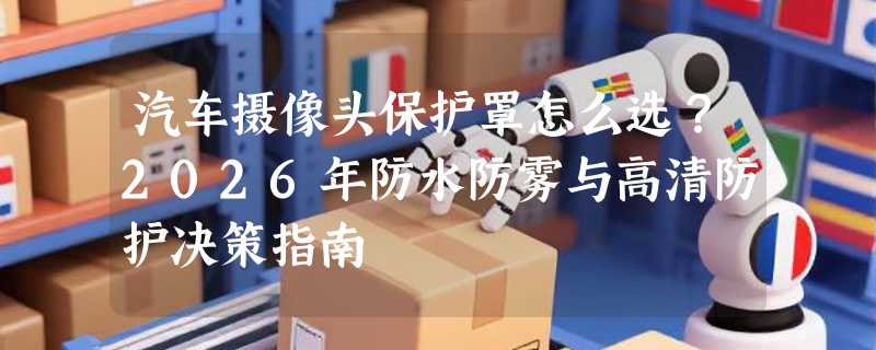汽车摄像头保护罩怎么选？2026年防水防雾与高清防护决策指南