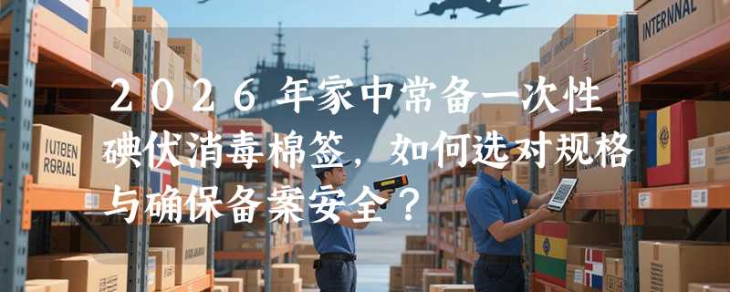 2026年家中常备一次性碘伏消毒棉签，如何选对规格与确保备案安全？