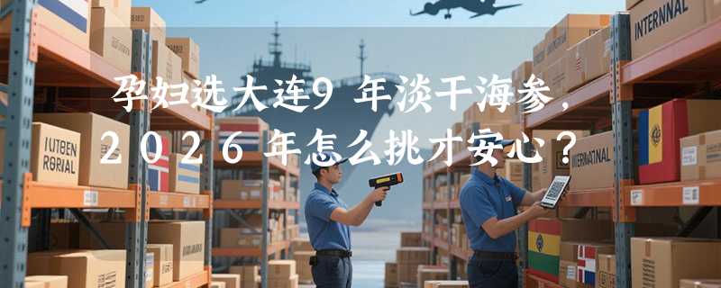 孕妇选大连9年淡干海参，2026年怎么挑才安心？