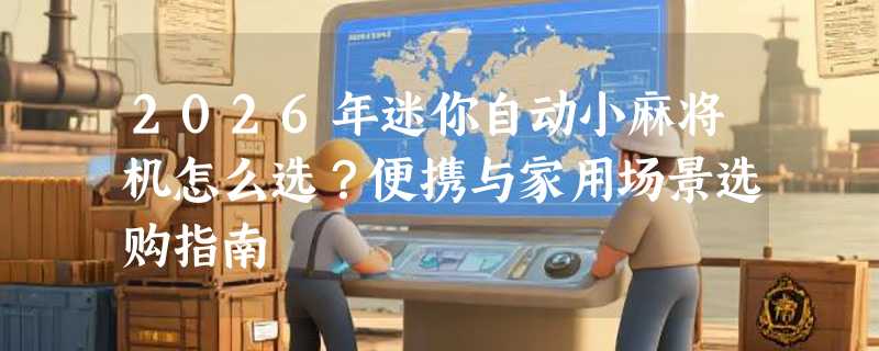 2026年迷你自动小麻将机怎么选？便携与家用场景选购指南