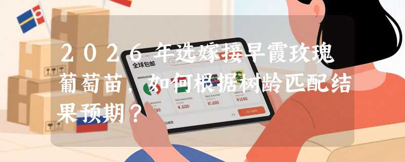 2026年选嫁接早霞玫瑰葡萄苗，如何根据树龄匹配结果预期？