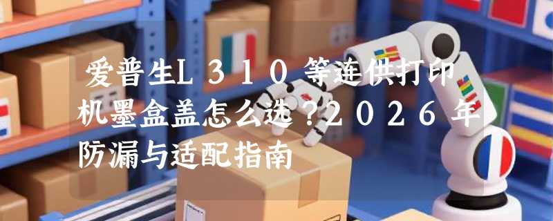 爱普生L310等连供打印机墨盒盖怎么选？2026年防漏与适配指南