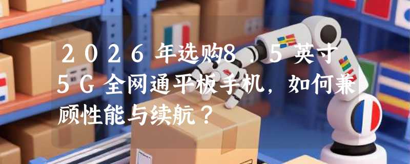2026年选购8.5英寸5G全网通平板手机，如何兼顾性能与续航？