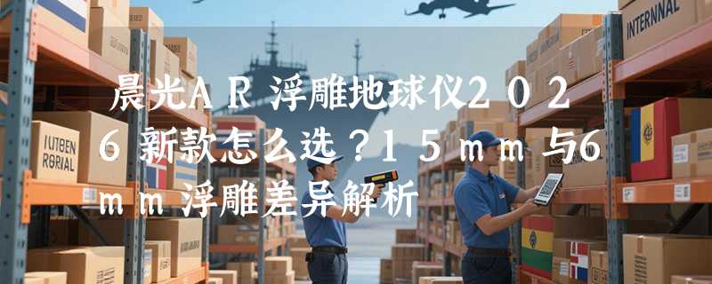晨光AR浮雕地球仪2026新款怎么选？15mm与6mm浮雕差异解析
