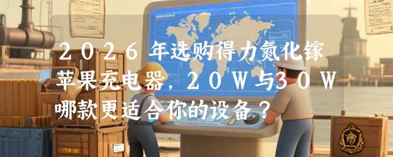 2026年选购得力氮化镓苹果充电器，20W与30W哪款更适合你的设备？